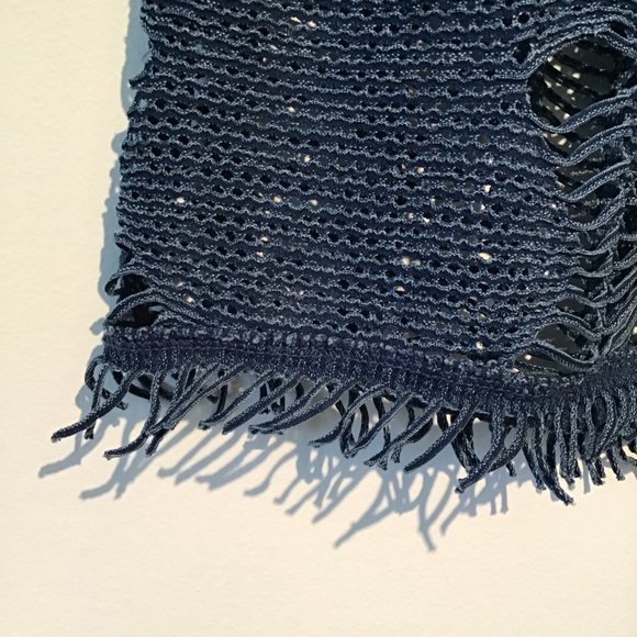 Casadei Crochet Top with Fringe Hemline - Picture 4 of 14